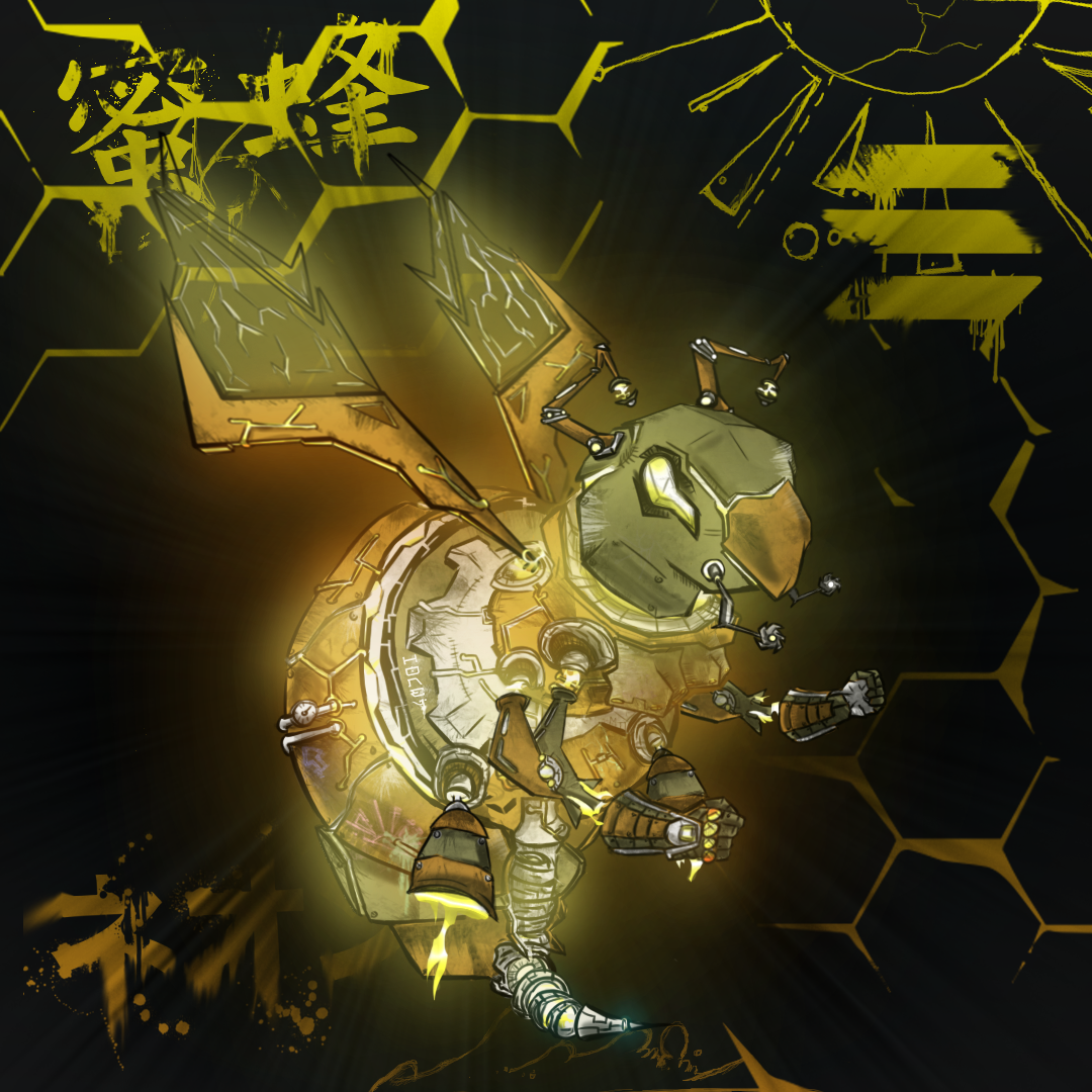 Honey Genesis Bee #7434