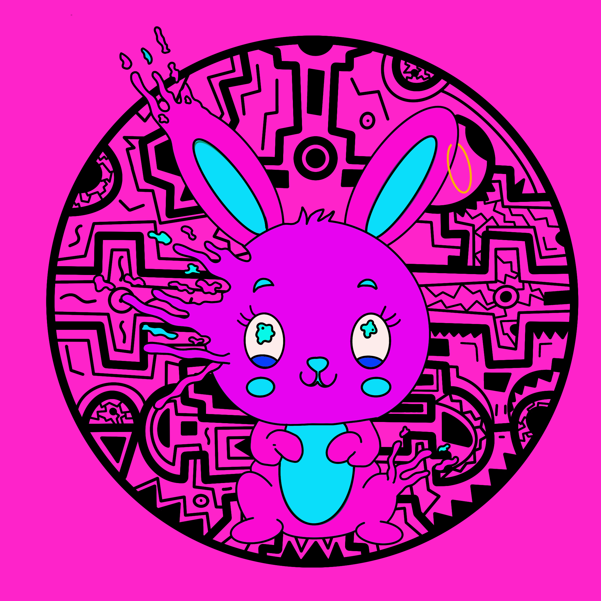 Trippy Bunny #342