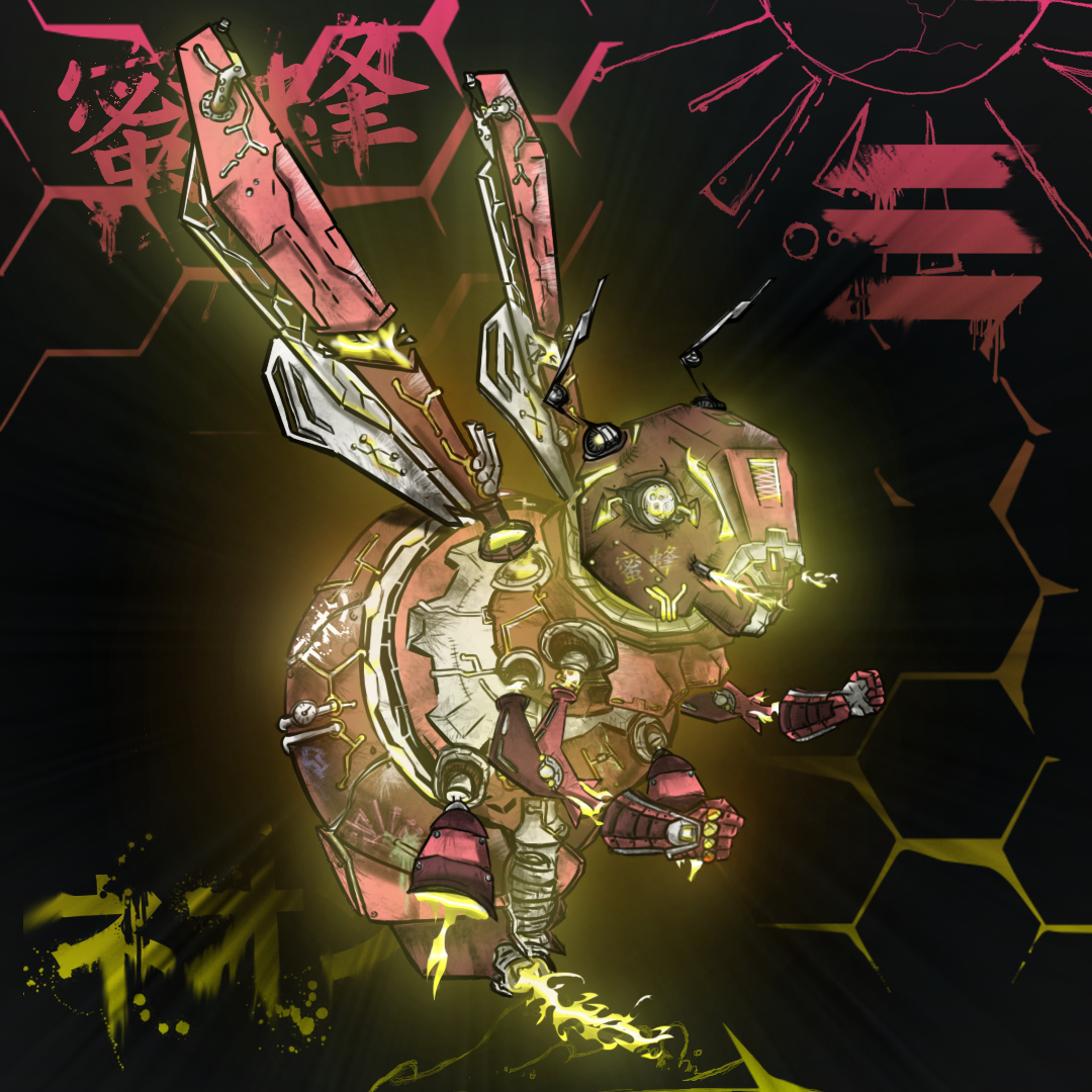 Honey Genesis Bee #9560