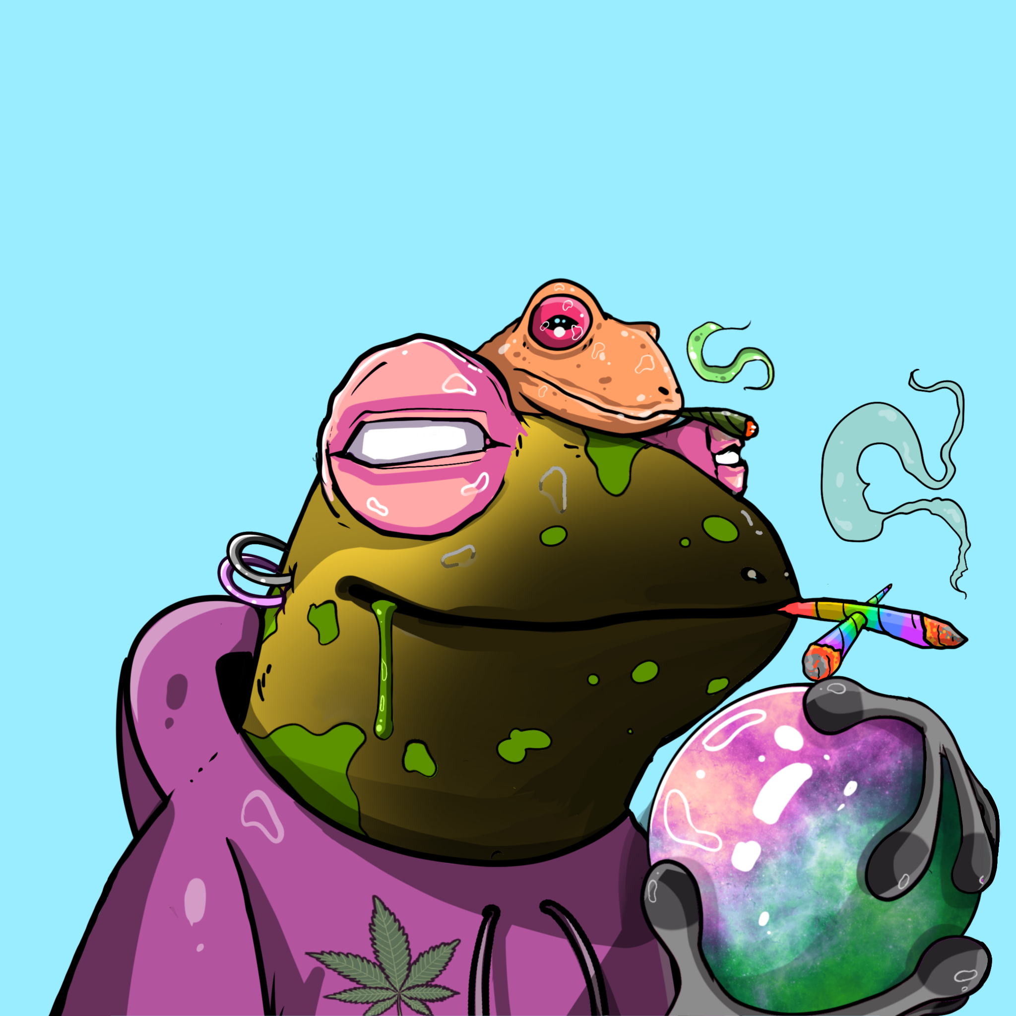The Stoned Frogs #5577