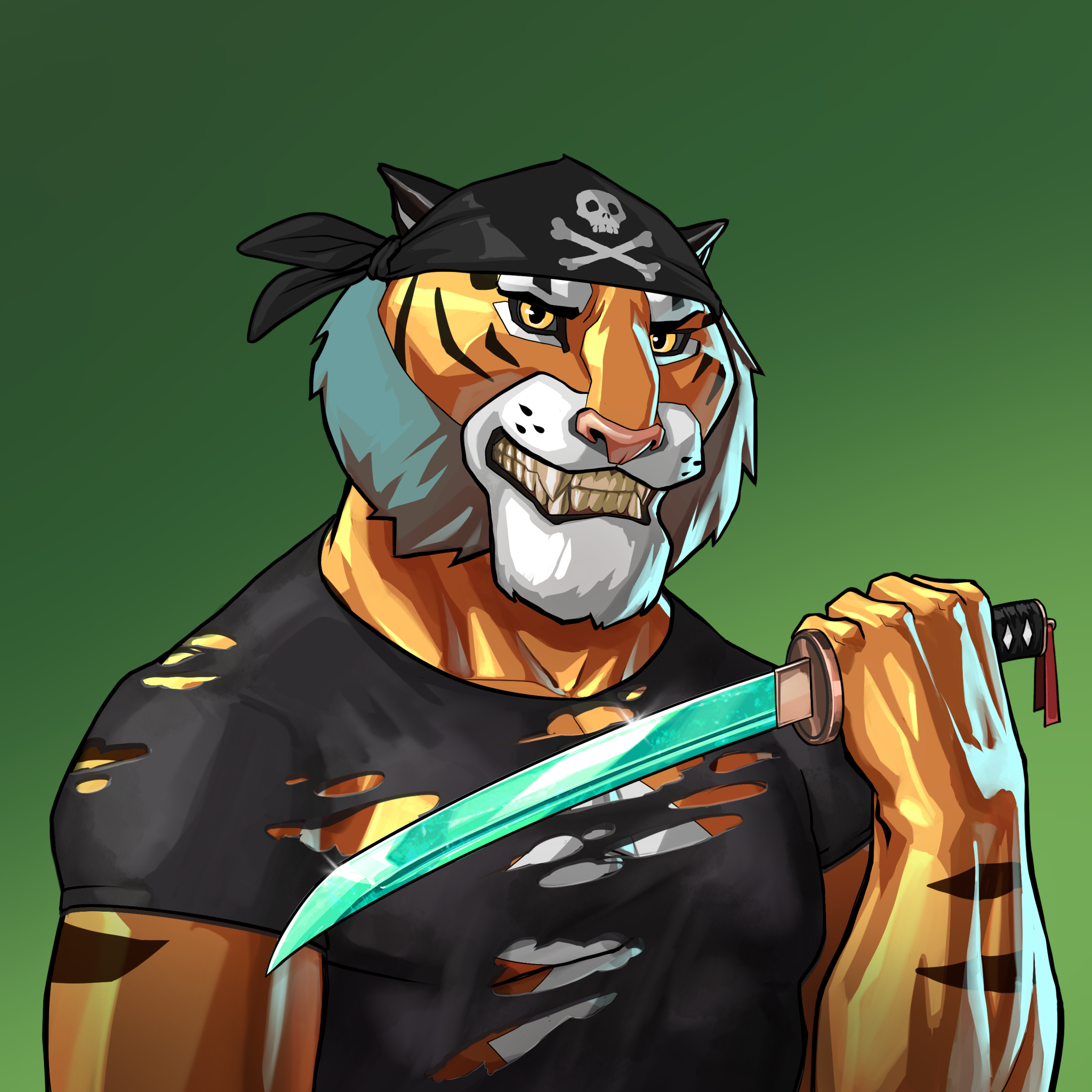 Attack Tiger #2635