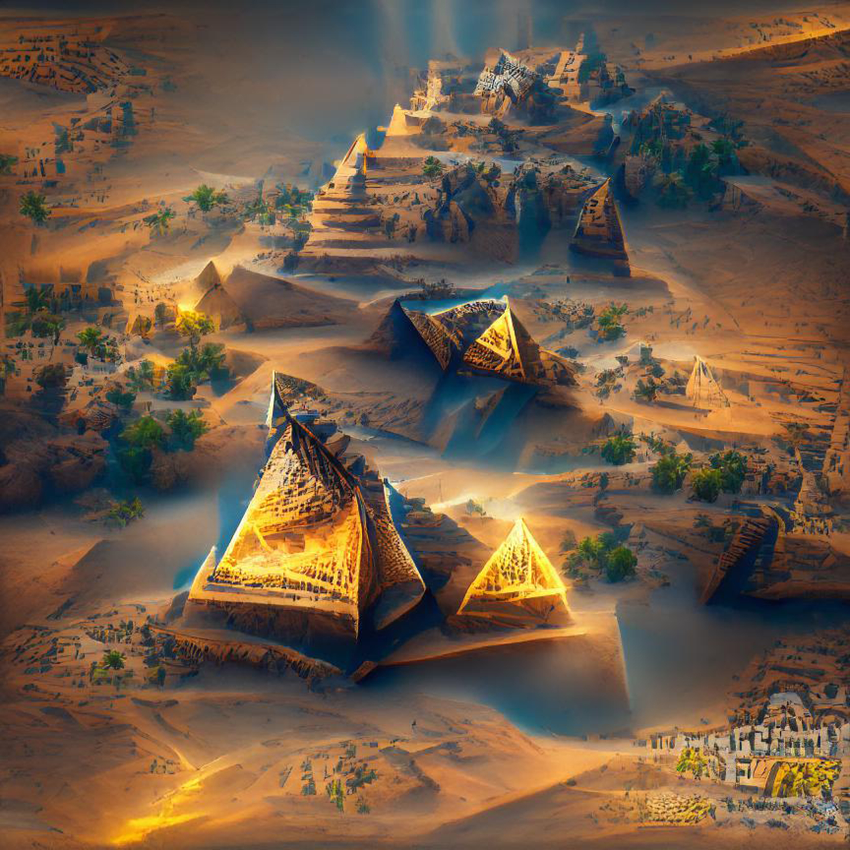 Pyramids On Mars