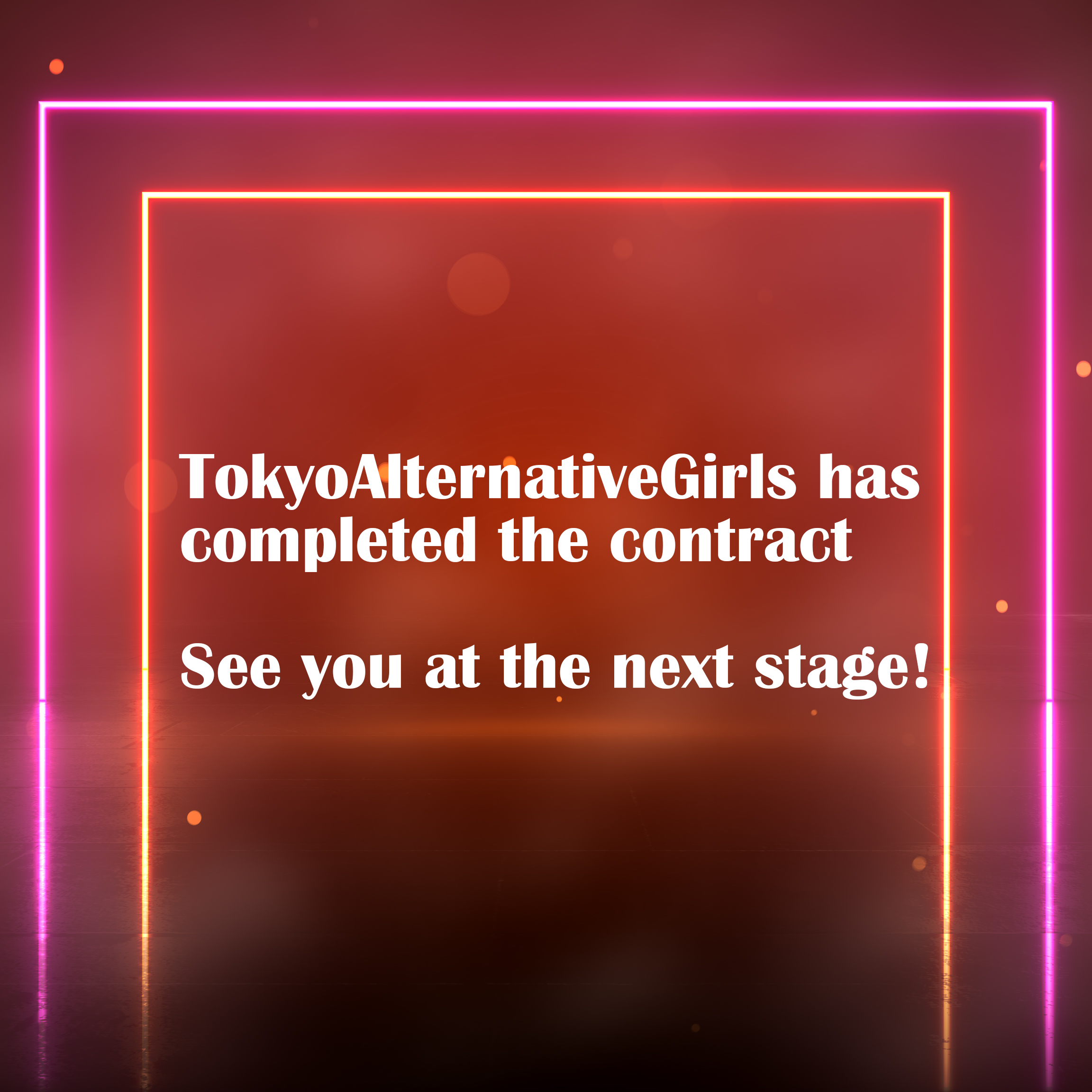 Tokyo Alternative Girls - Old contract #3730