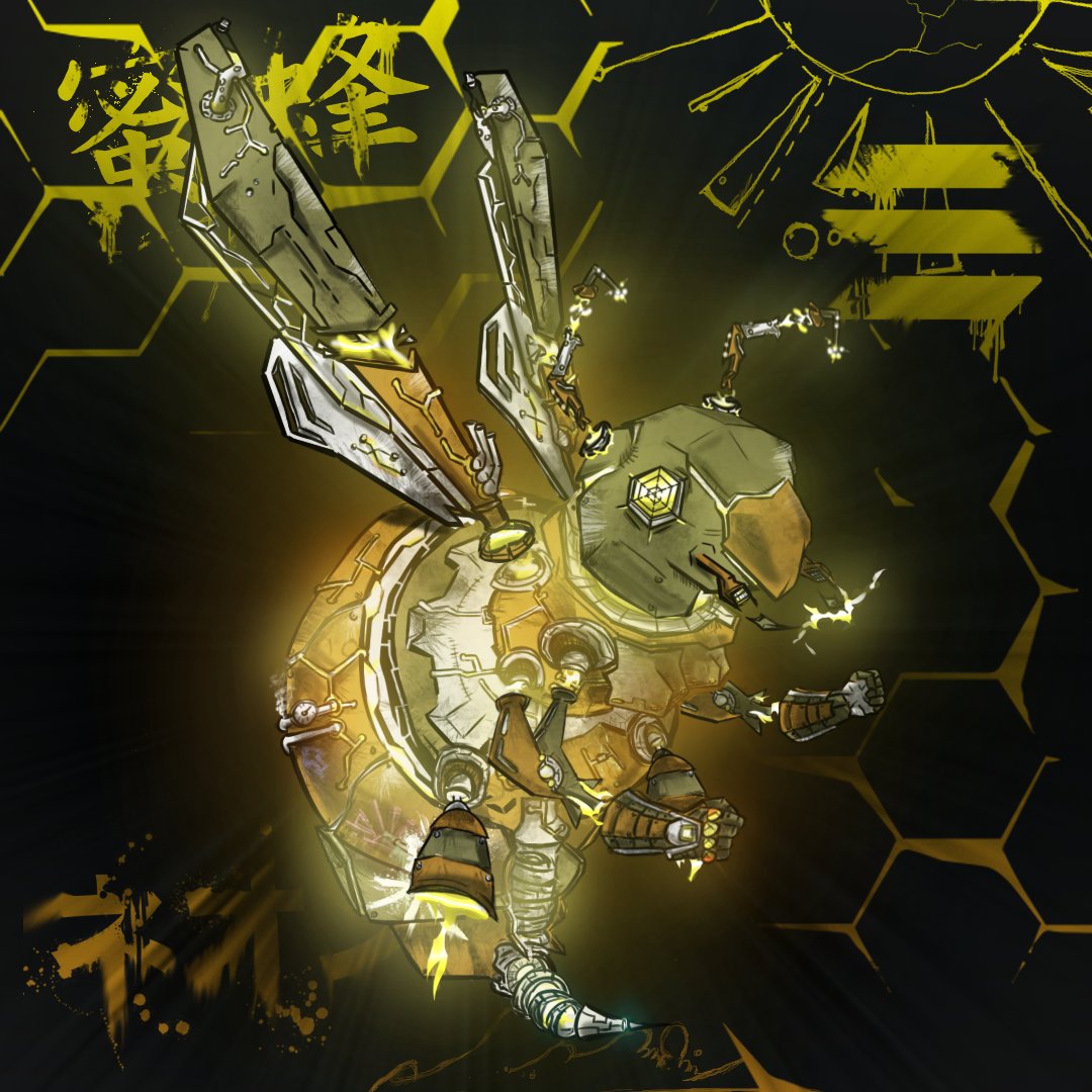 Honey Genesis Bee #7208