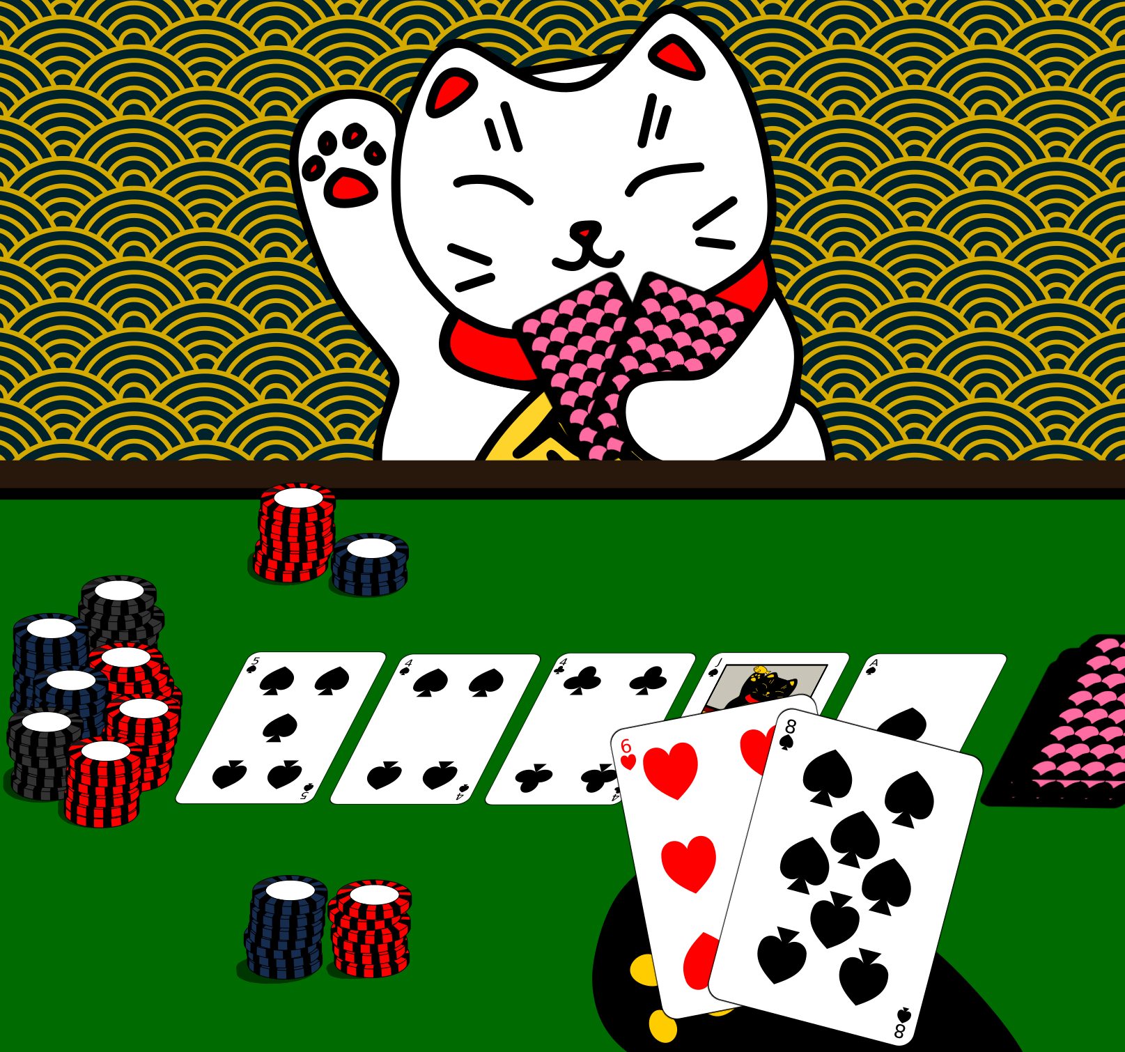 Poker Neko #82