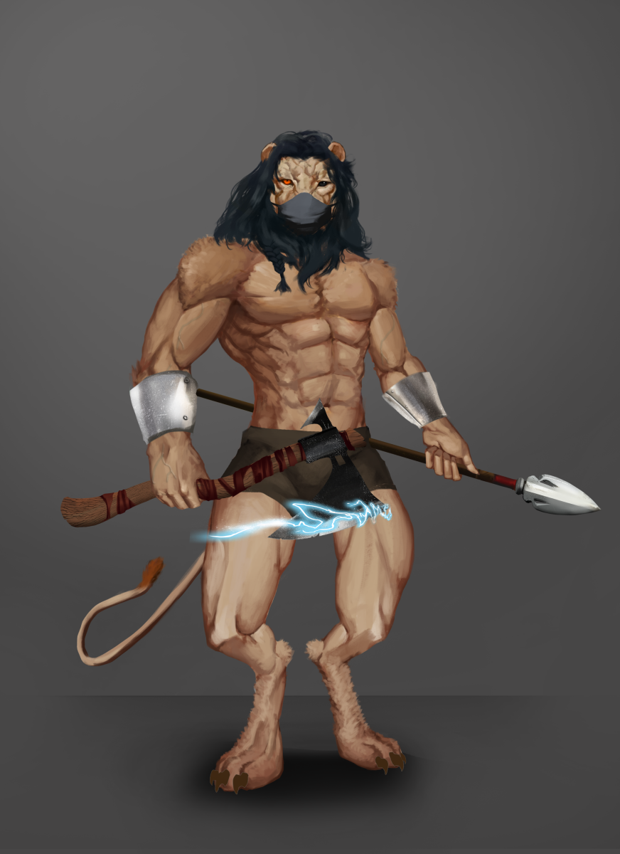 Warrior Lion NFT #2054
