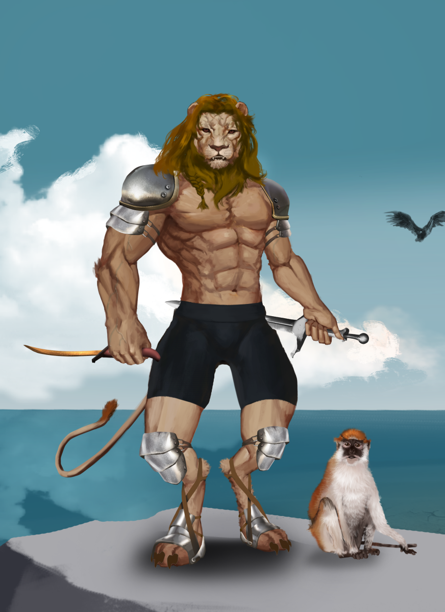 Warrior Lion NFT #583