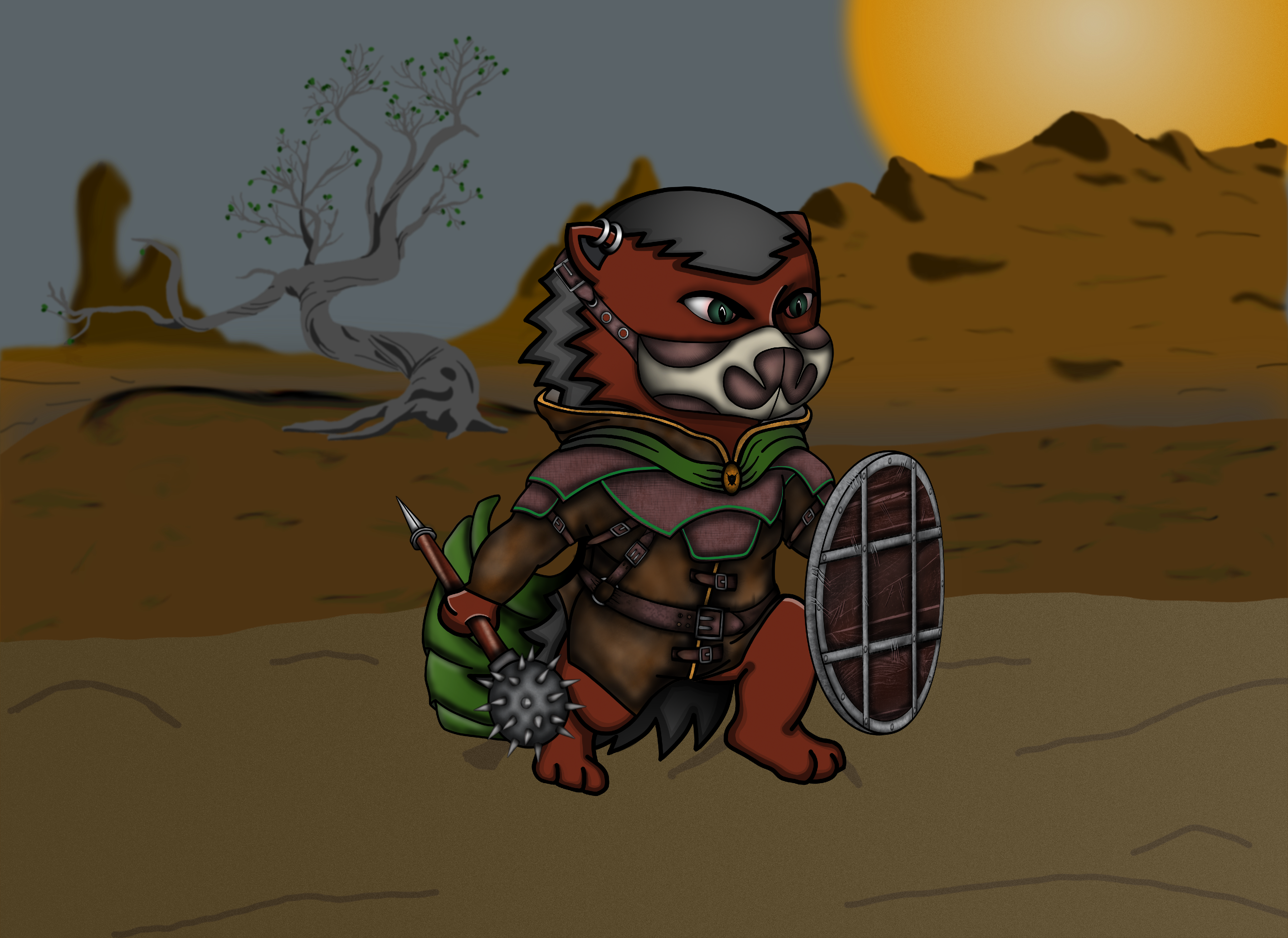 Badger Warrior #1336