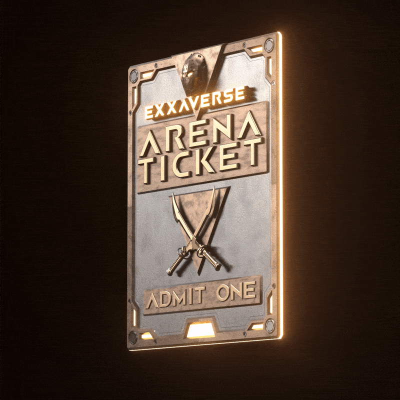 Bronze Arena Ticket #443