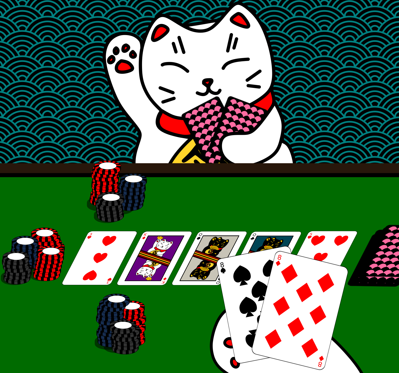 Poker Neko #329