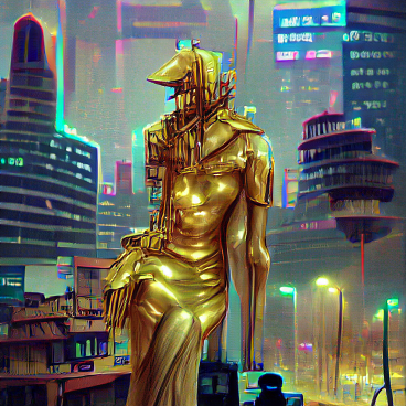 Golden Statue 1/2