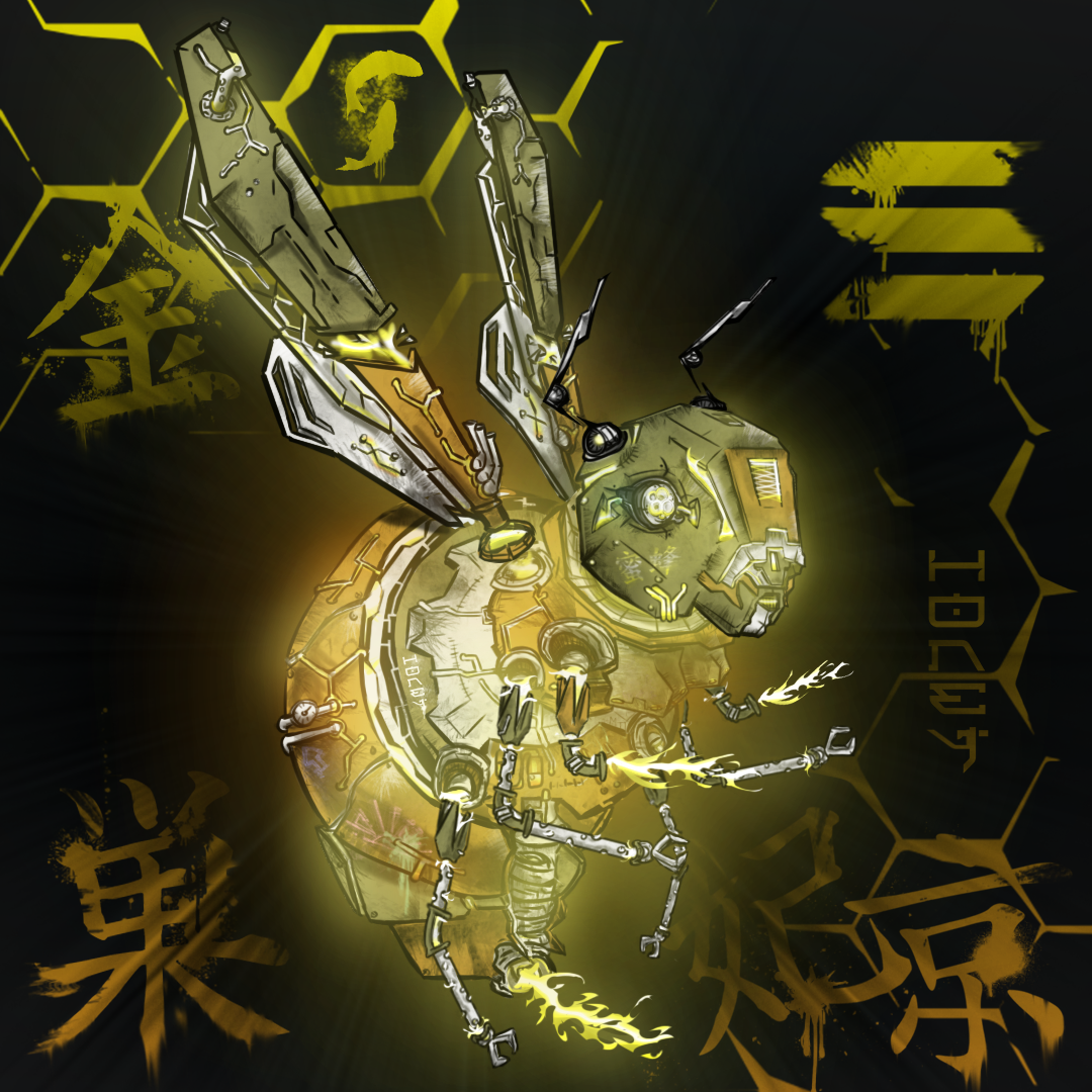 Honey Genesis Bee #7135