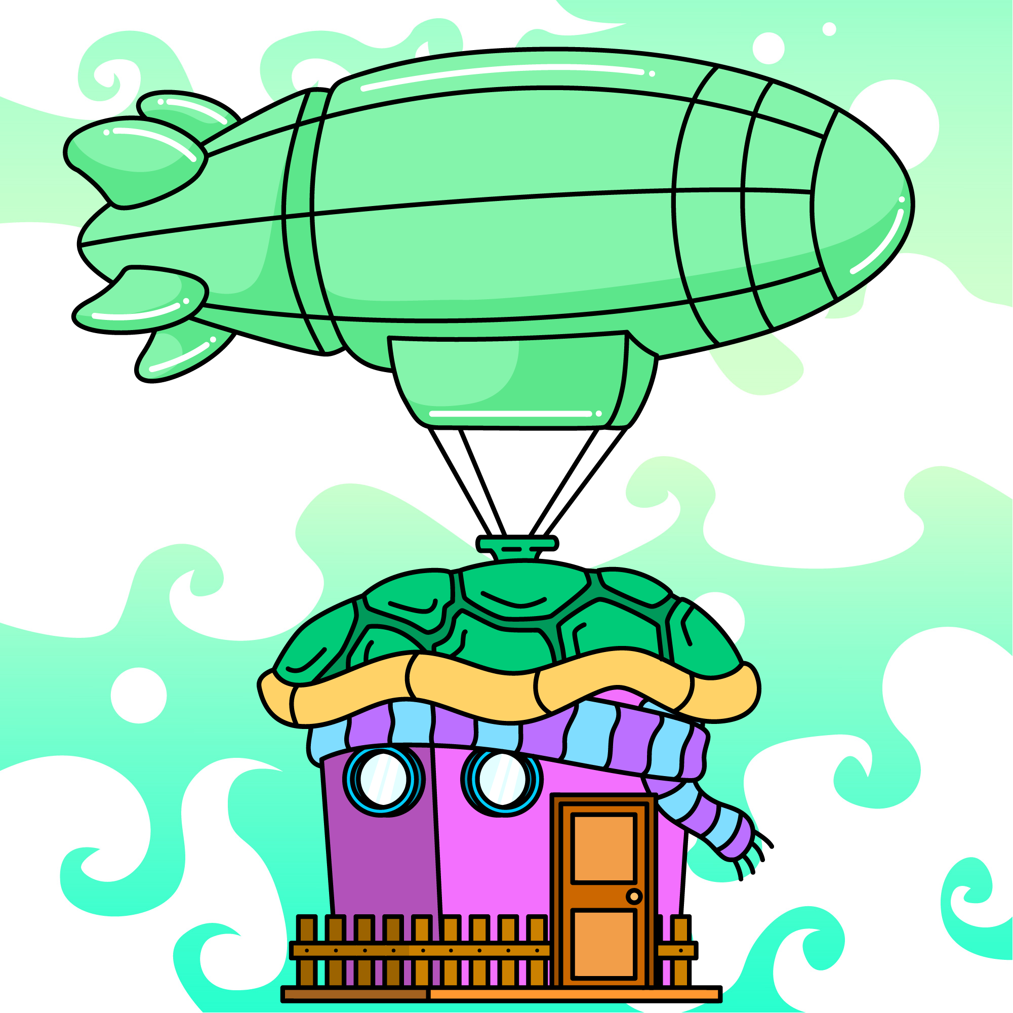 Balloon Homes #1051