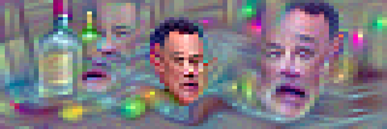 Tom Hanks being drunk again as a Taper