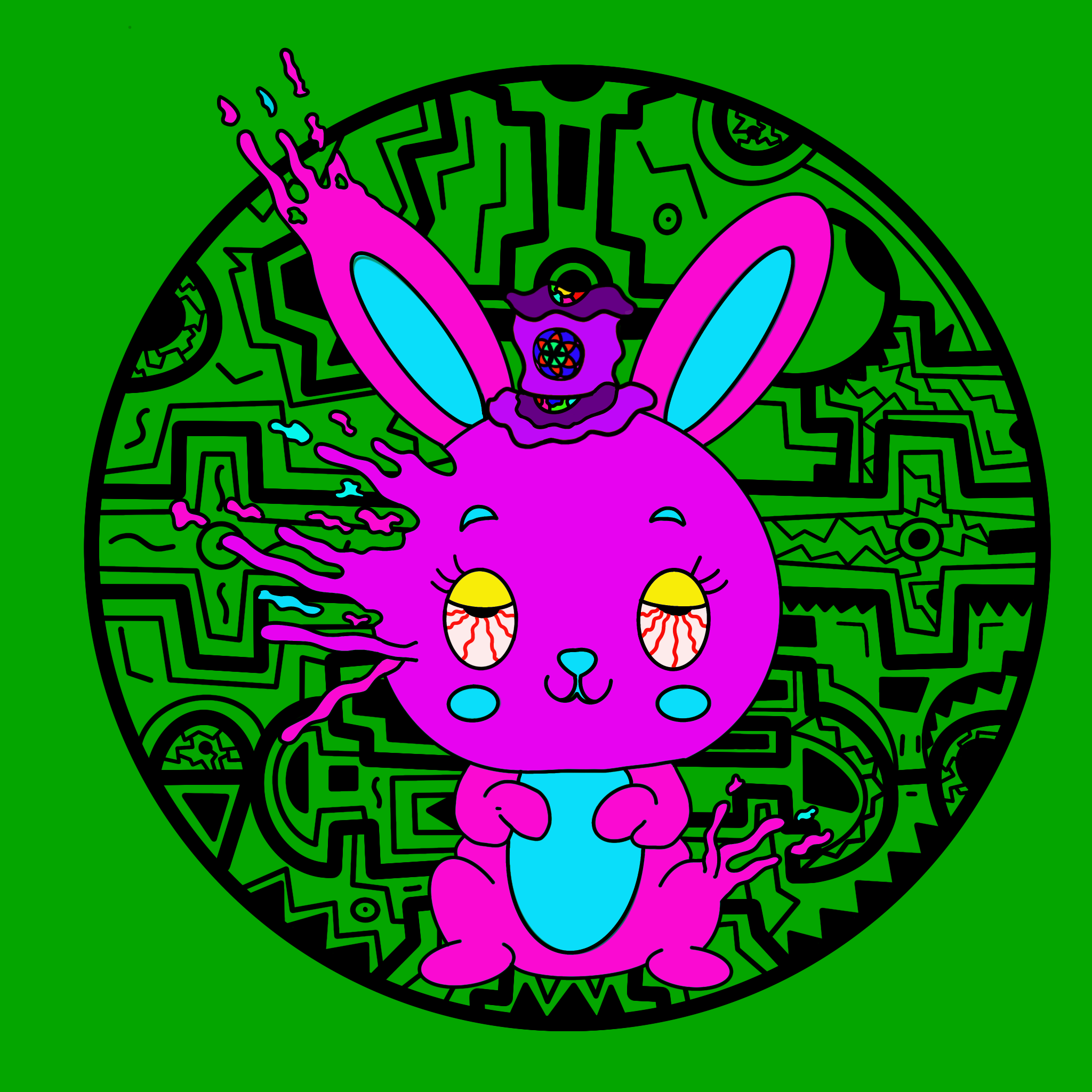 Trippy Bunny #421