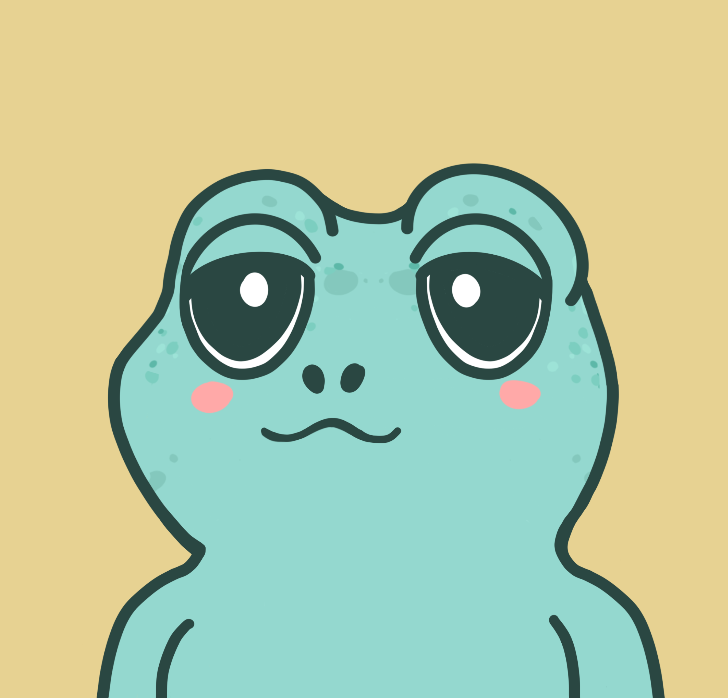 Friendly Frog #993