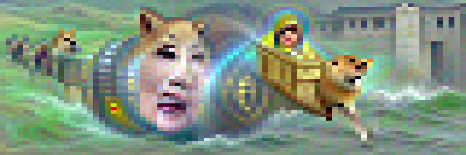 Joan of Ark escaping North Korea as a dogecoin maxi