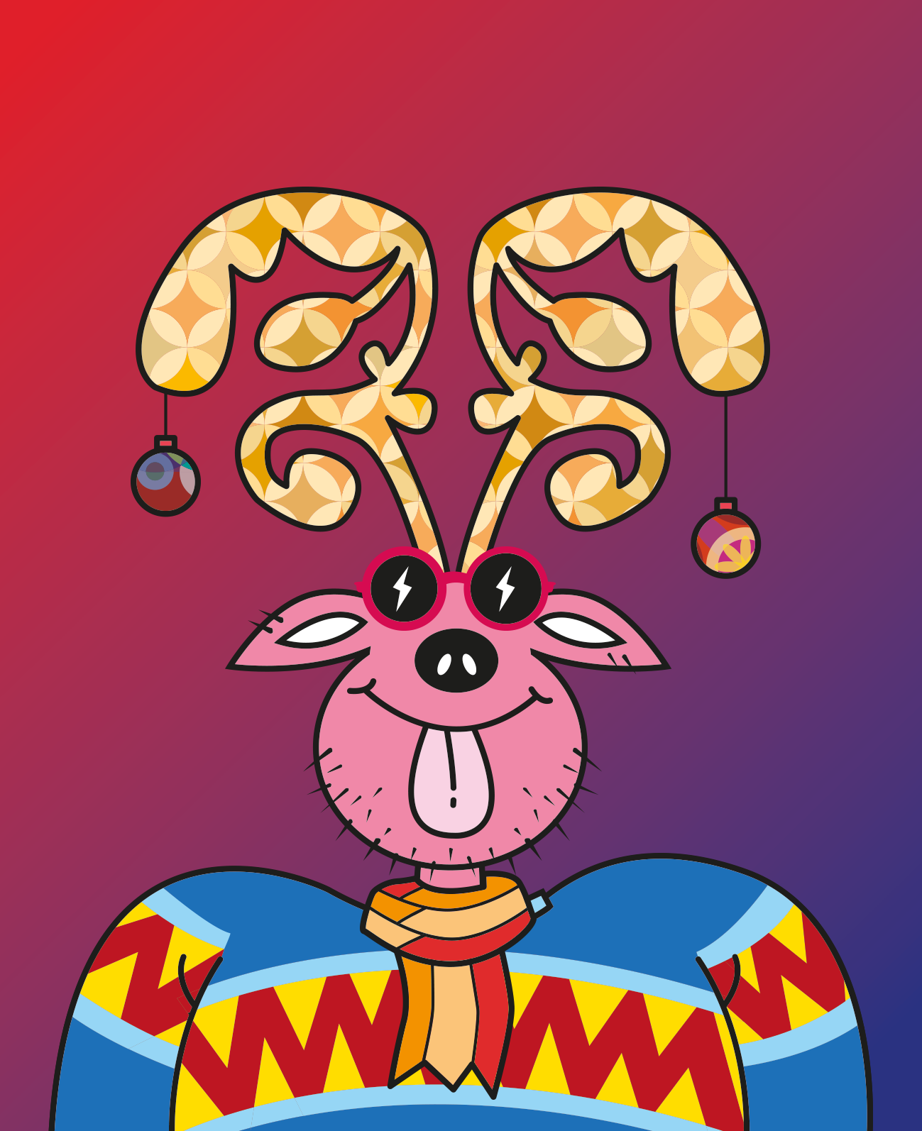 Jingle Mingle Deers #86